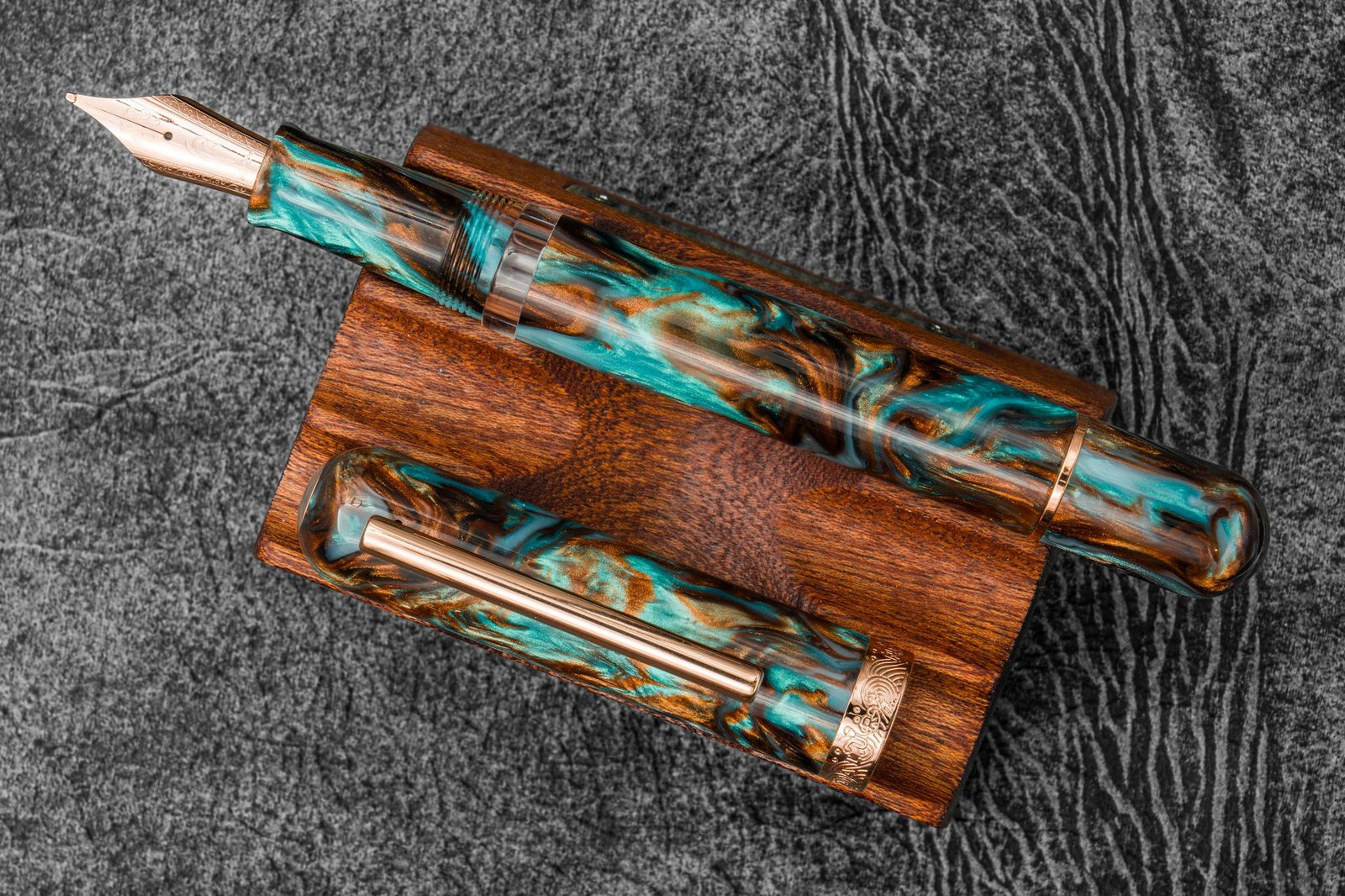 Nahvalur & Galen Exclusive Nature Dolma Kalem - Ocean Driftwood