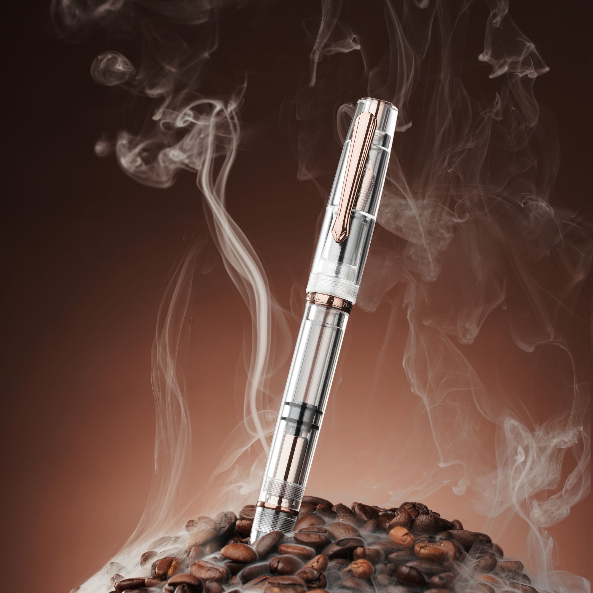 Nahvalur Original Fall Şeffaf Pistonlu Dolma Kalem