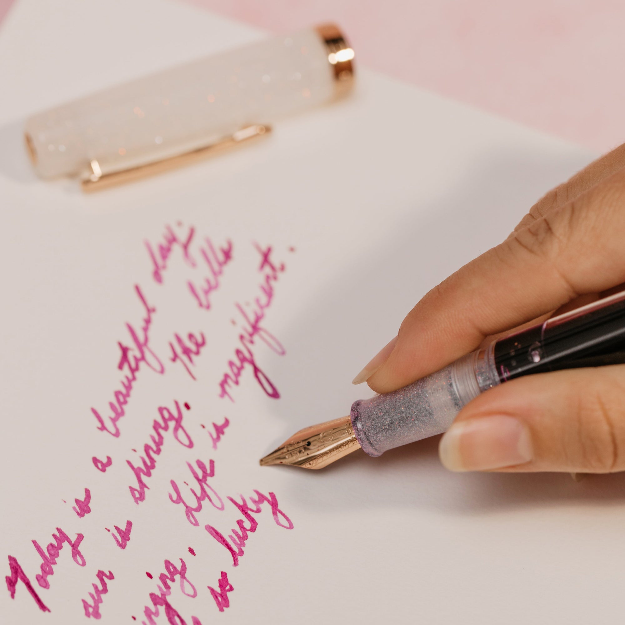 Nahvalur Original Plus Matira Quartz Şeffaf Vakum Dolma Kalem