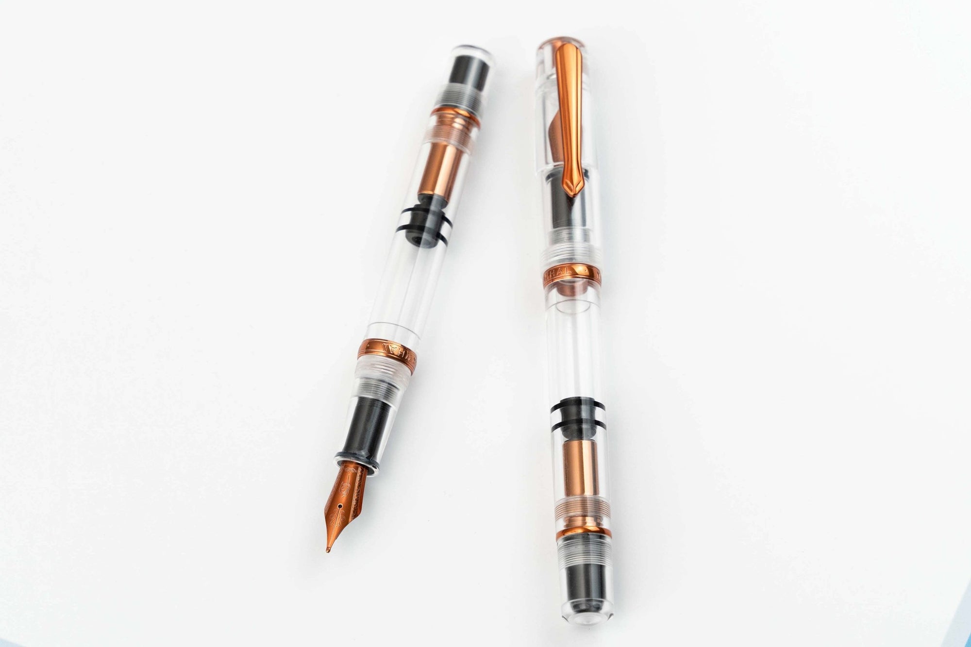 Nahvalur Original Summer Şeffaf Turuncu Dolma Kalem