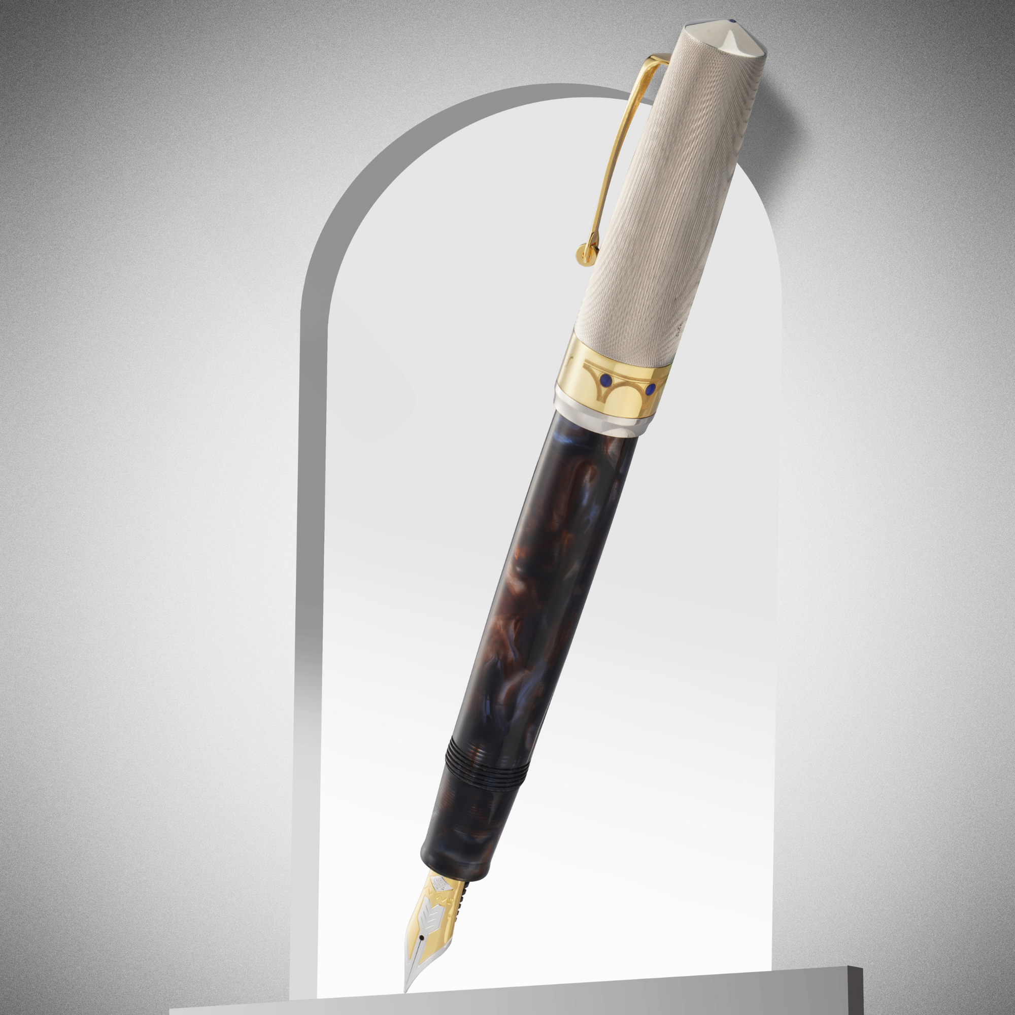 OMAS Bologna: Galassia Argento Fountain Pen