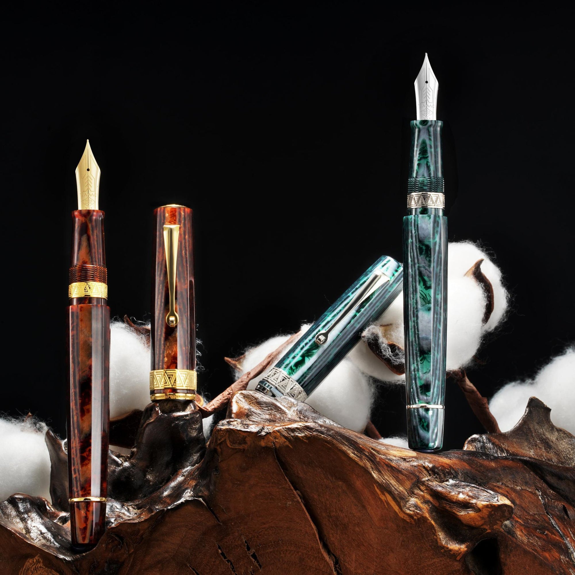 Omas Paragon Arco Verde Selüloid Dolmakalem