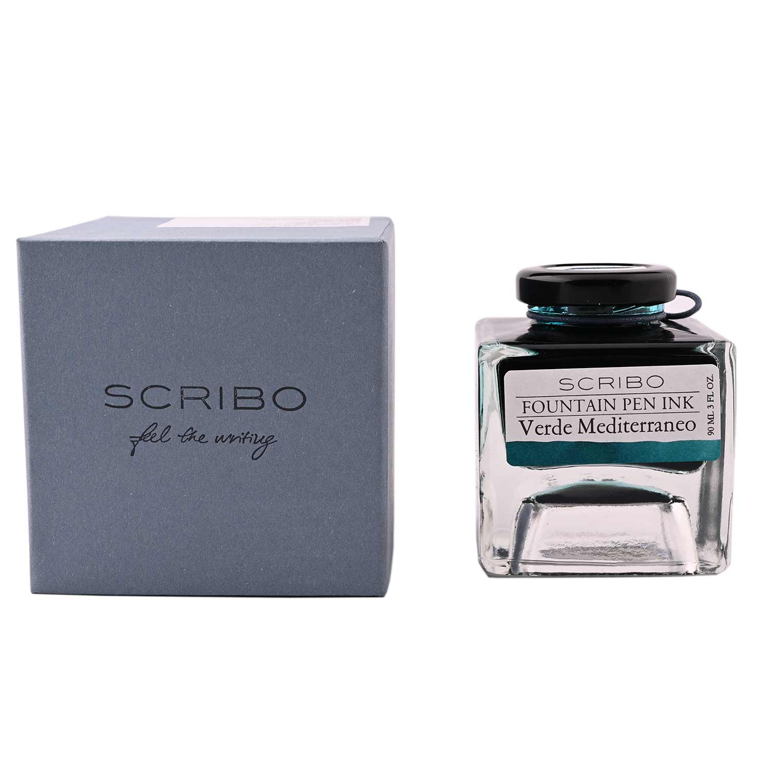 Scribo Verde Mediterraneo Mürekkep, Turquoise - 90ml