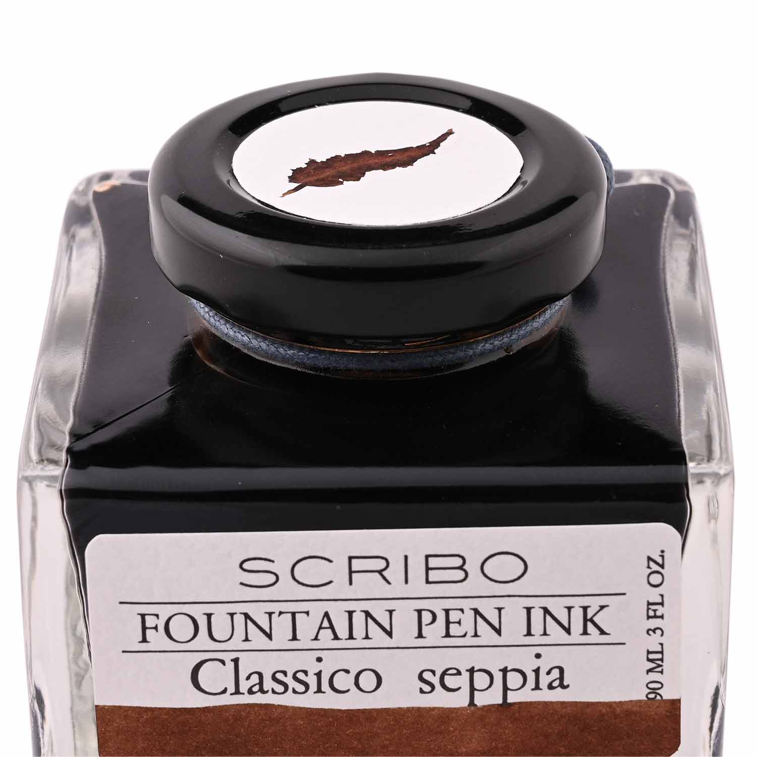 Scribo Classico Seppia Mürekkep, Brown - 90ml