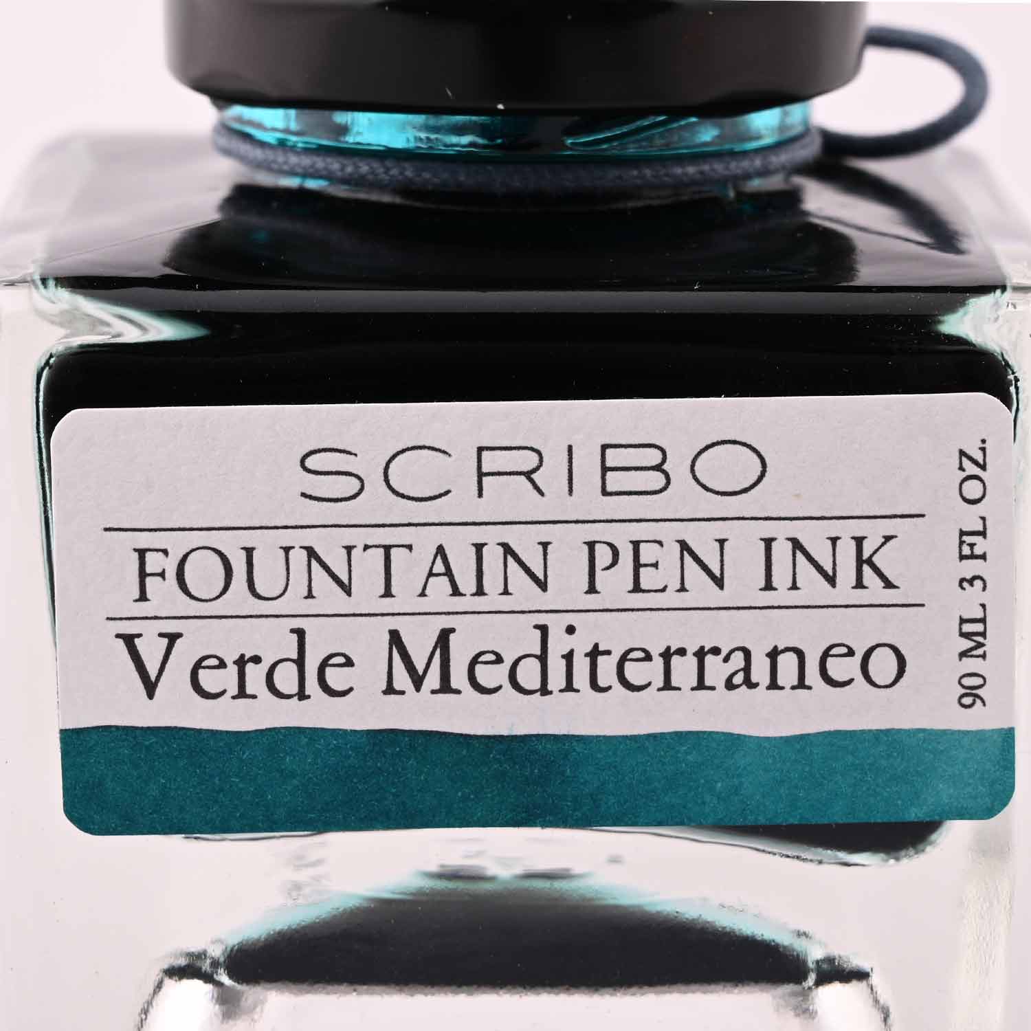 Scribo Verde Mediterraneo Mürekkep, Turquoise - 90ml