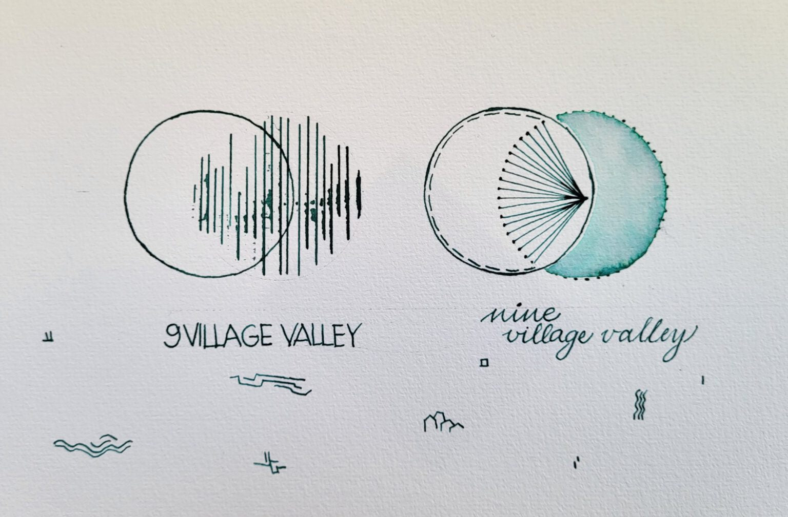 Shanghai Stationary Ink - 9 Village Valley - 50ml
