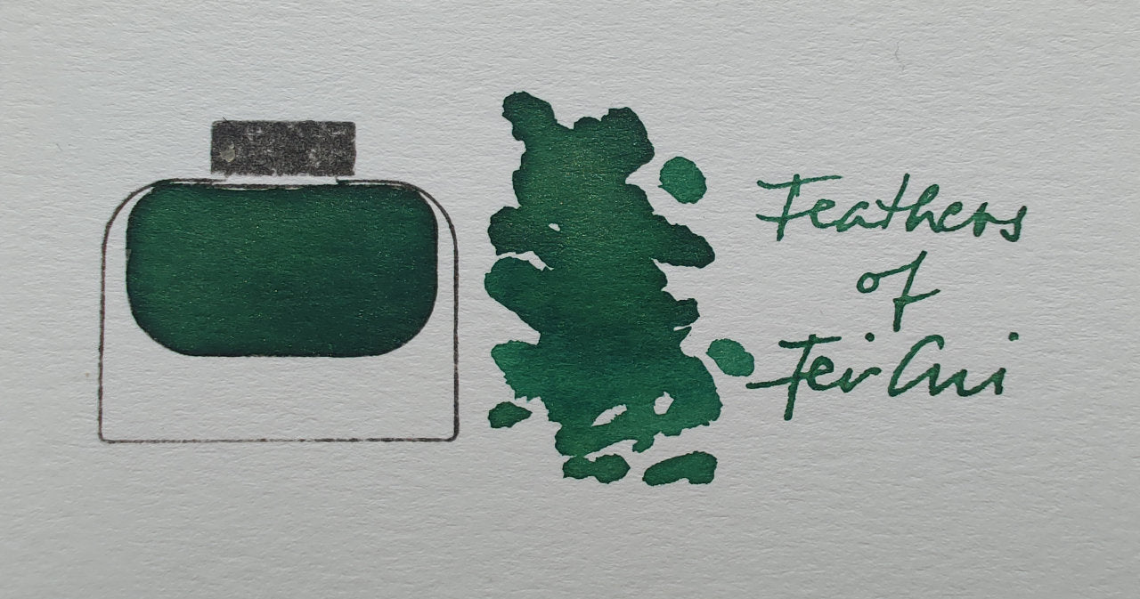 Shanghai Stationary Ink - Feathers of Fei Cui - 30ml