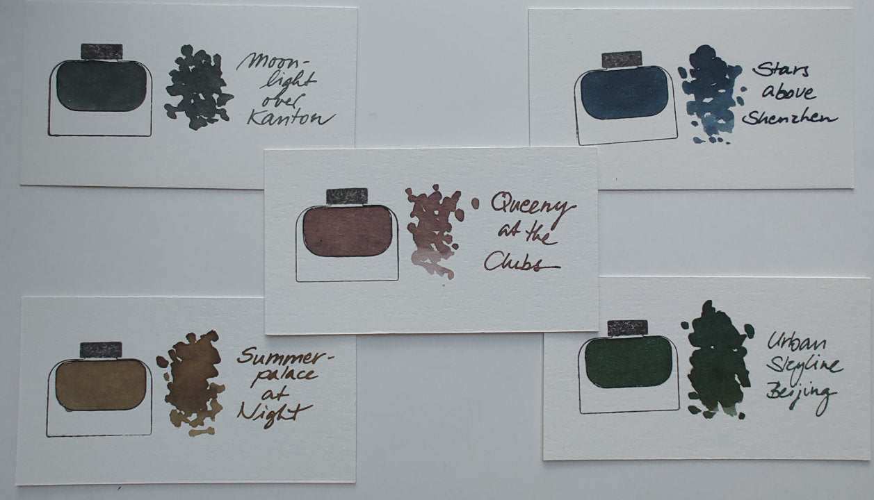 Shanghai Stationary Ink - Summerpalace at Night - 30ml