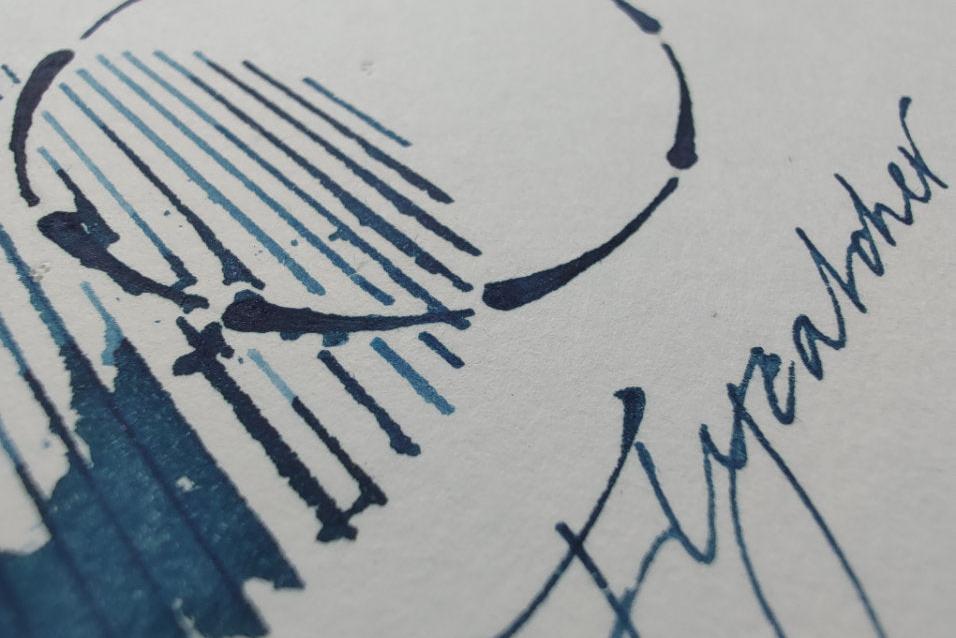 Shanghai Stationary Mürekkep - Blue Flycatcher - 30ml