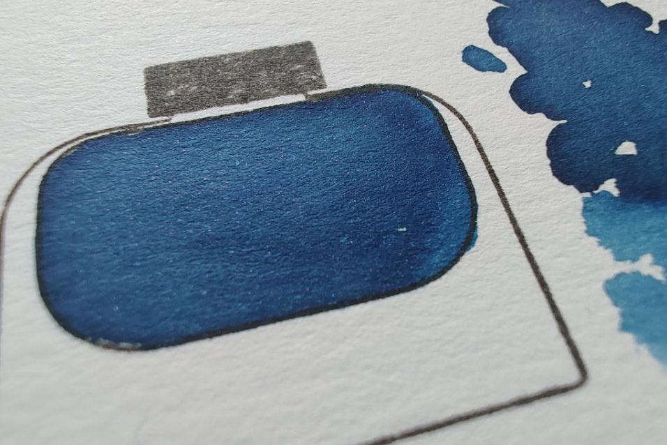 Shanghai Stationary Mürekkep - Blue Flycatcher - 30ml