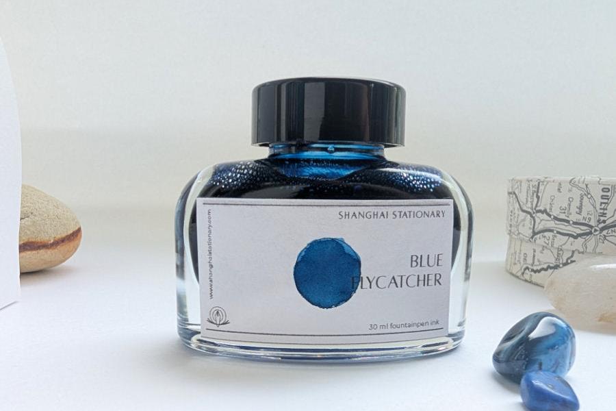 Shanghai Stationary Mürekkep - Blue Flycatcher - 30ml