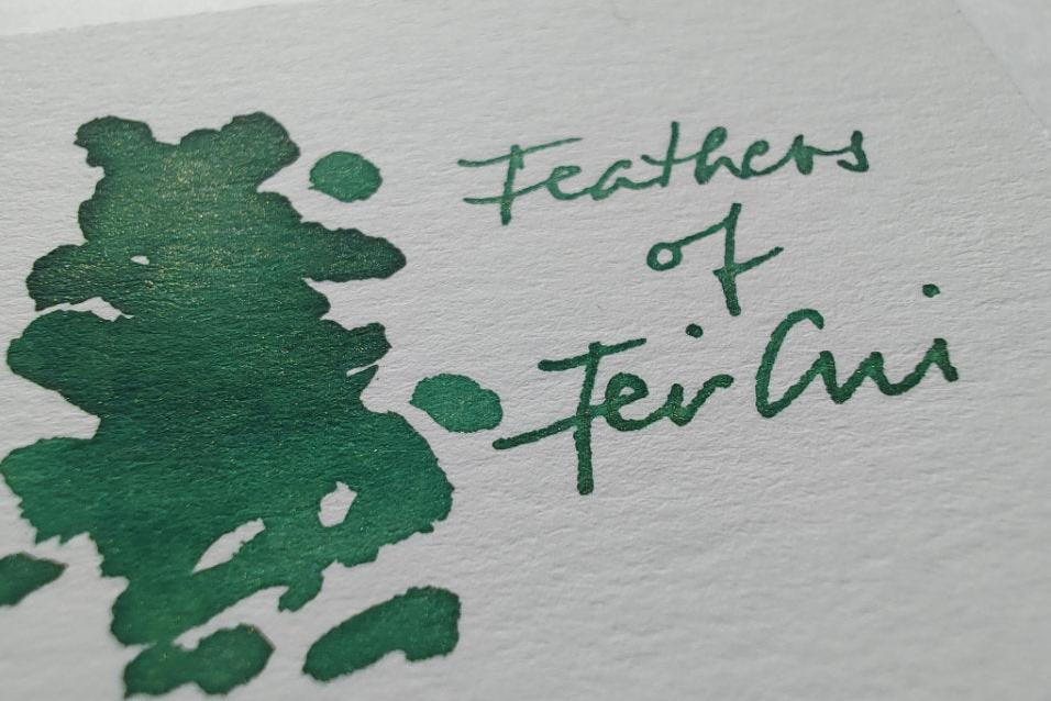 Shanghai Stationary Mürekkep - Feathers of Fei Cui - 30ml
