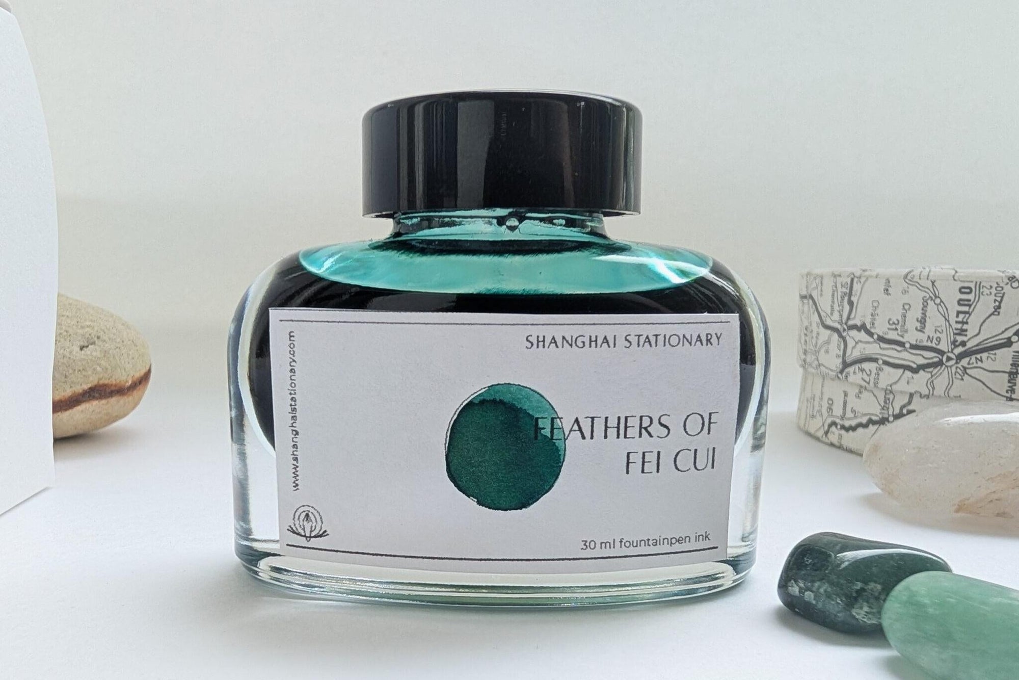 Shanghai Stationary Mürekkep - Feathers of Fei Cui - 30ml