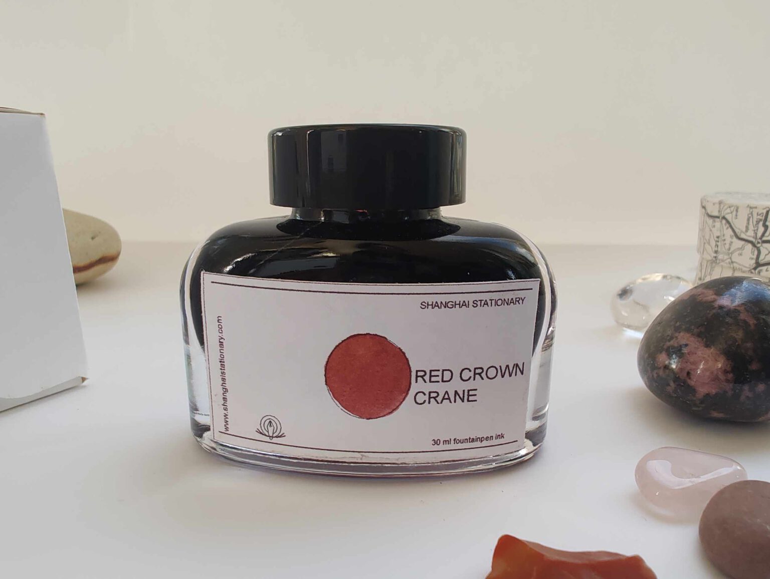 Shanghai Stationary Mürekkep - Red Crown Crane - 30ml