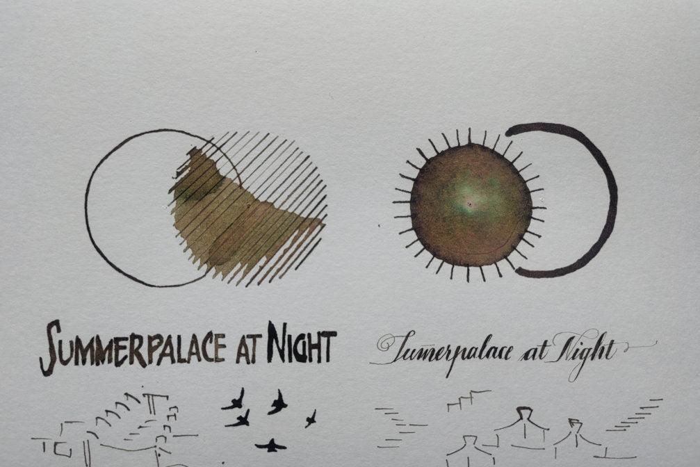 Shanghai Stationary Mürekkep - Summerpalace at Night - 30ml
