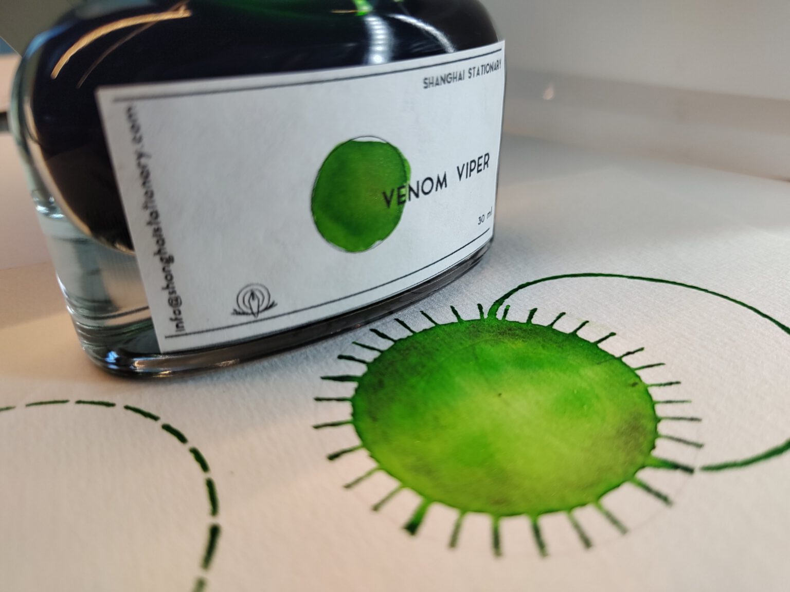 Shanghai Stationary Mürekkep - Venom Viper - 30ml