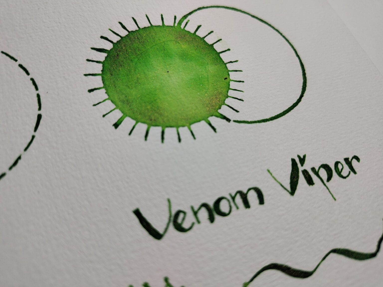 Shanghai Stationary Mürekkep - Venom Viper - 30ml