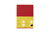 Stalogy 1/2 Year Defter - B6 - Kareli - 186 Sayfa - Kırmızı