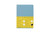 Stalogy 1/2 Year Defter - B6 - Kareli - 186 Sayfa - Mavi