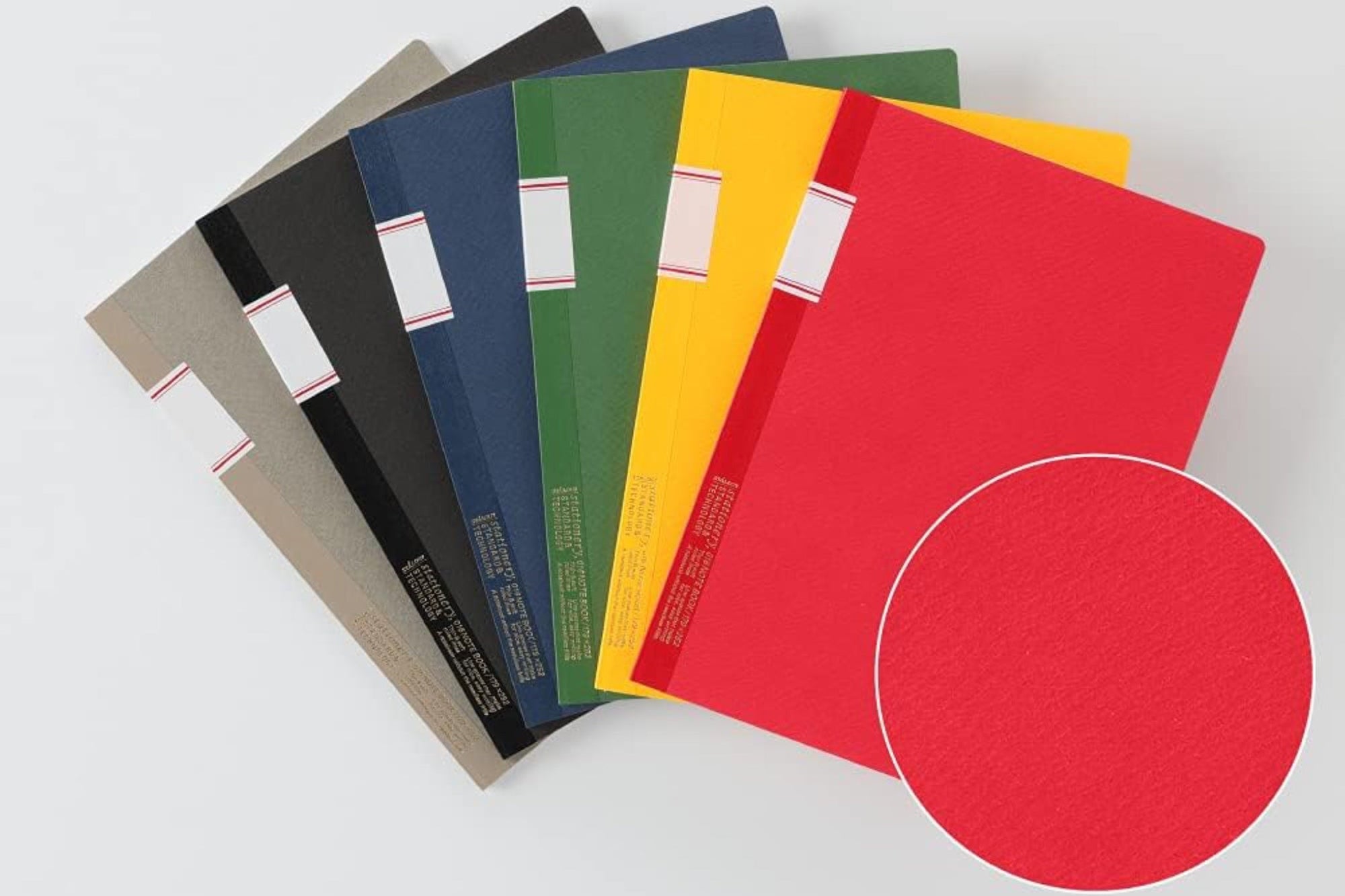 Stalogy Vintage Defter - B5 - Çizgili - 104 Sayfa - Kırmızı