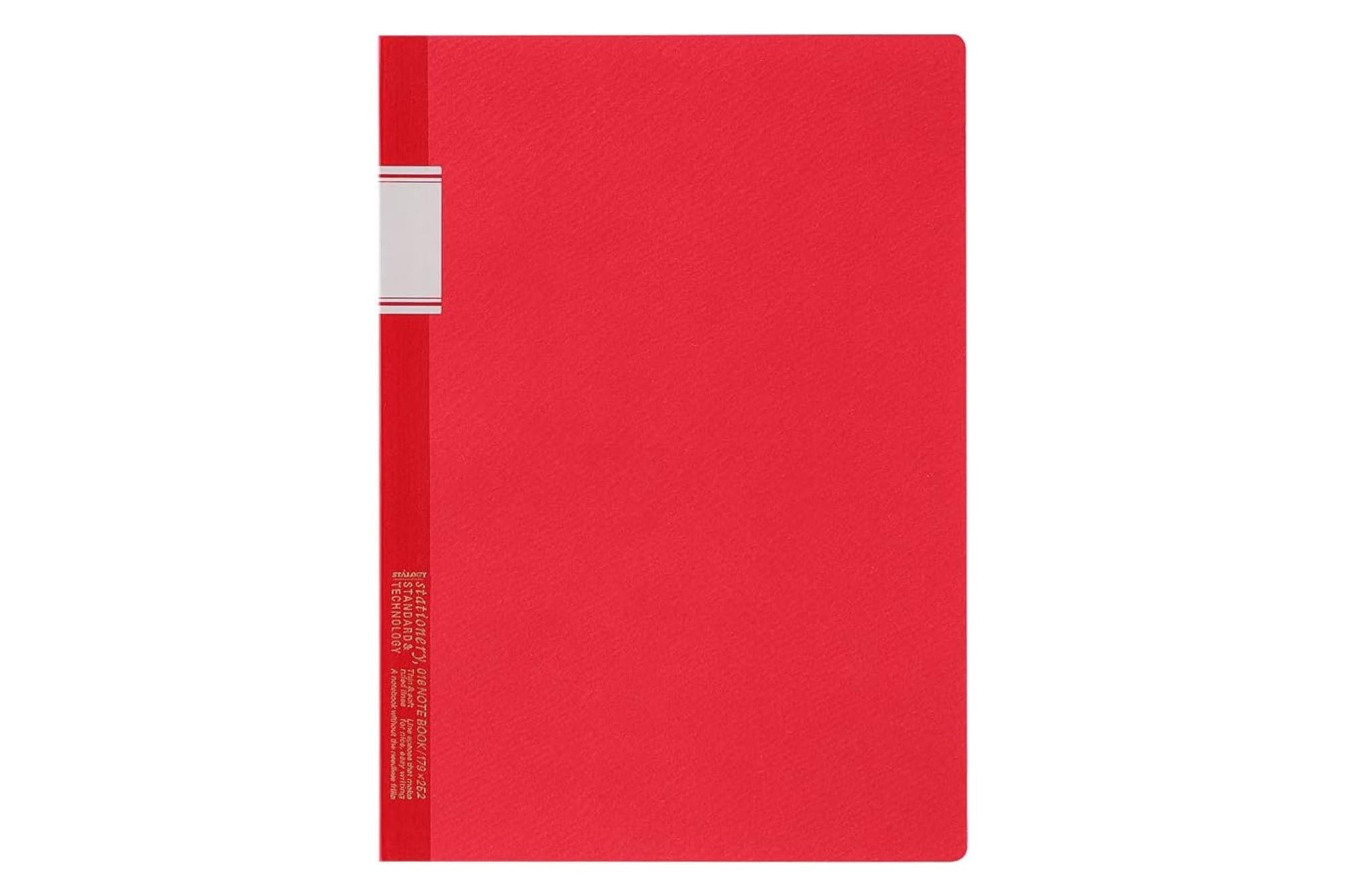 Stalogy Vintage Defter - B5 - Çizgili - 104 Sayfa - Kırmızı