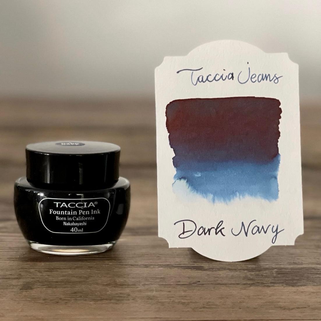 Taccia The Jeans Dark Washed Jeans Mürekkep