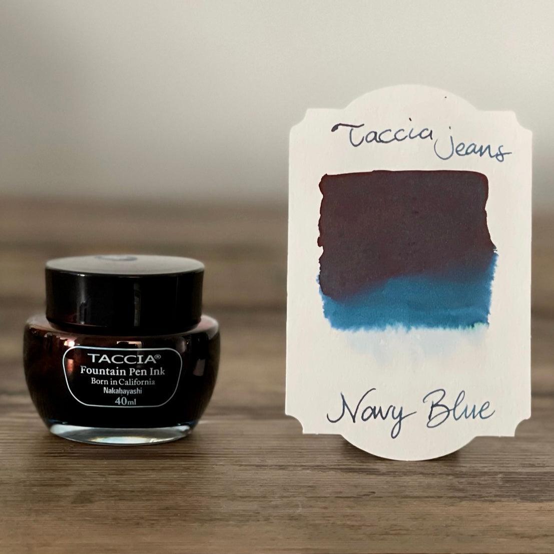Taccia The Jeans Navy Blue Jeans Mürekkep