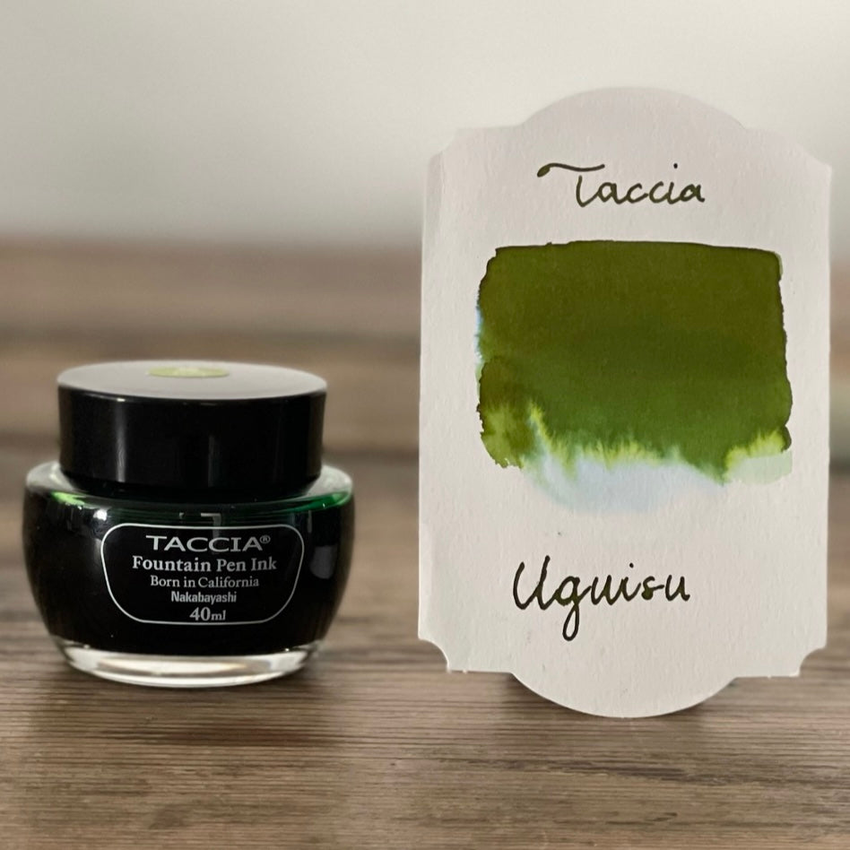Taccia Uguisu Olive Green Mürekkep