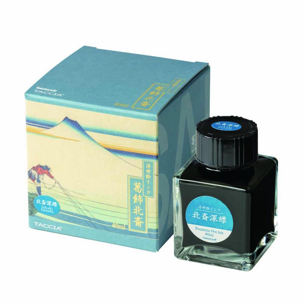 Taccia Ukiyo-e Hokusai-Fukakihanada Mürekkep