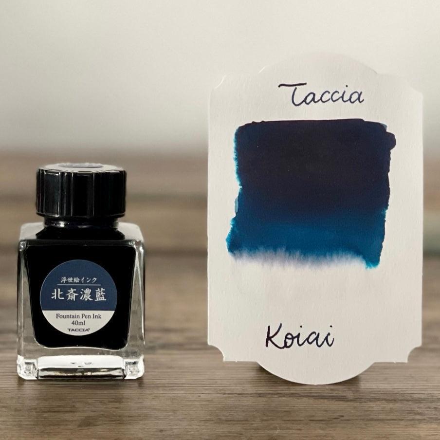 Taccia Ukiyo-e Hokusai-Koiai Mürekkep