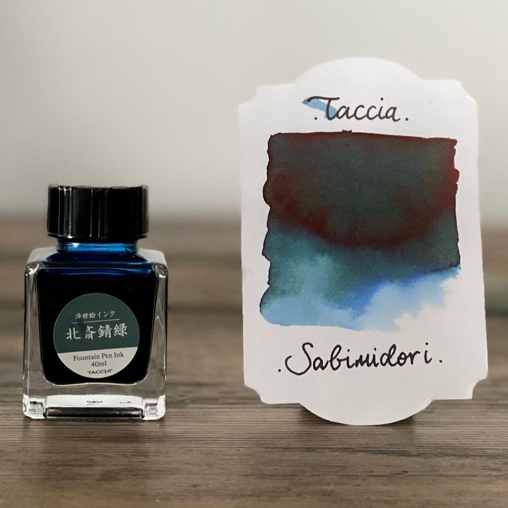 Taccia Ukiyo-e Hokusai-Sabimidori Mürekkep