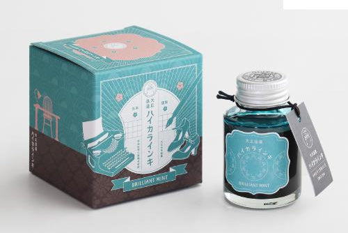 Teranishi Guitar Taisho Roman Haikara Ink - Brilliant Mint