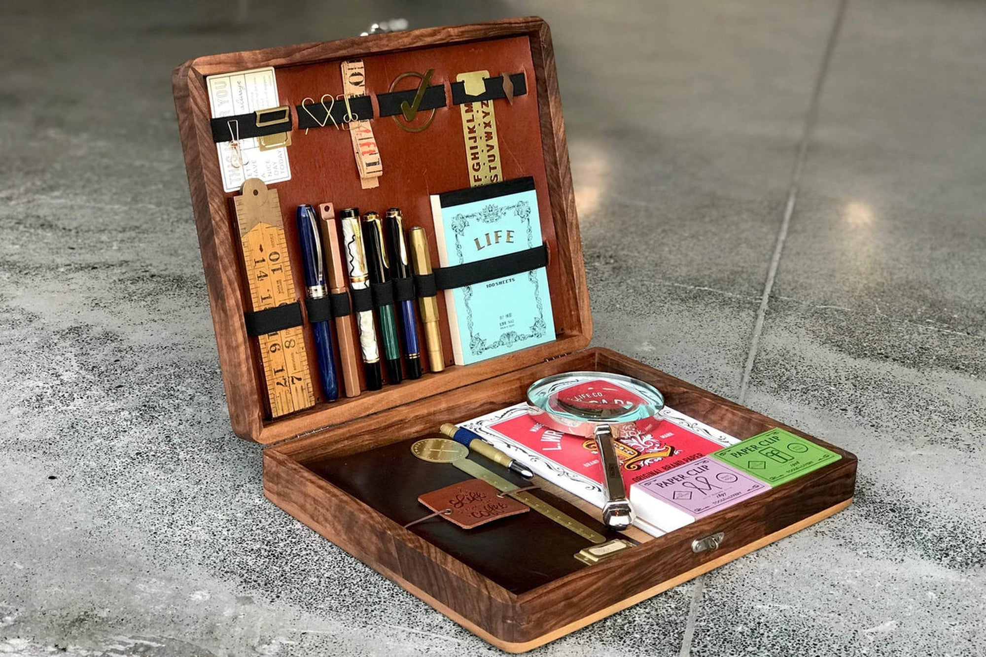 Turkish Writing Box The Writing Box - Kök Ceviz Özel Edisyon | Galen TR
