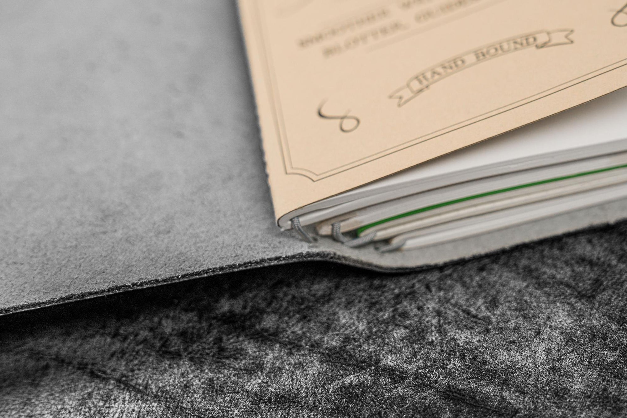 Traveler&#39;s Notebook Deri Kılıf-Crazy Horse Smoky