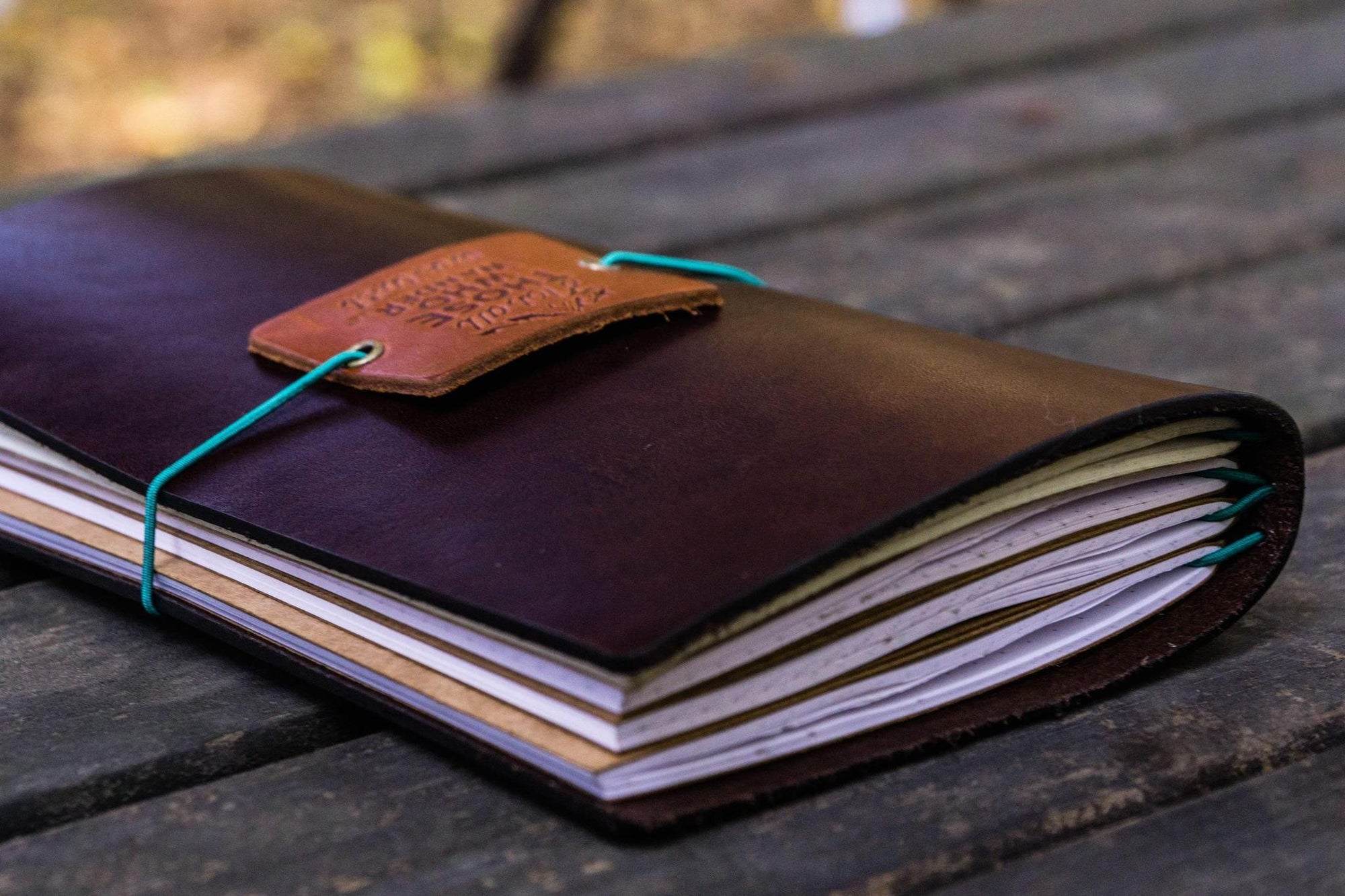 Traveler's Notebook Deri Kılıf- Koyu Kahverengi