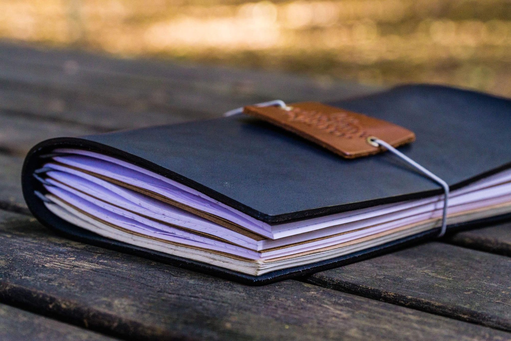 Traveler&#39;s Notebook Deri Kılıf - Lacivert