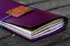 Traveler&#39;s Notebook Deri Kılıf-Mor