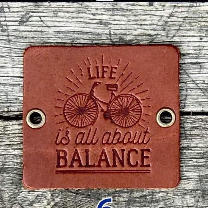 Traveler&#39;s Notebook için Deri Etiket