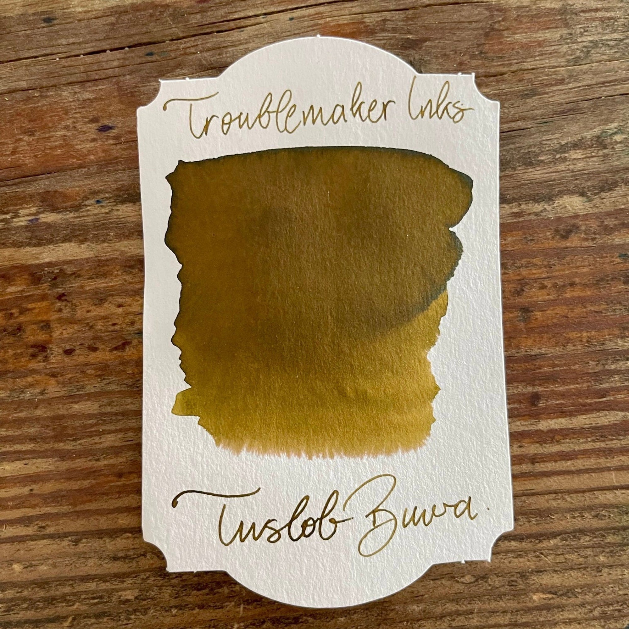 Troublemaker Tuslob Buwa Mürekkep