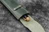 Vintage Slim Deri Tekli Kalem Kılıfı - C.H. Forest Green
