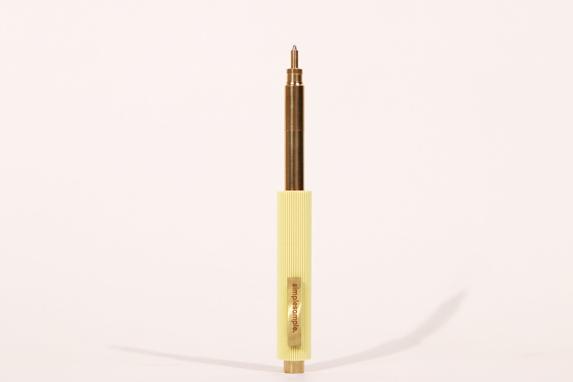 simplesample. simple.pocket Tükenmez Kalem - Almond Yellow