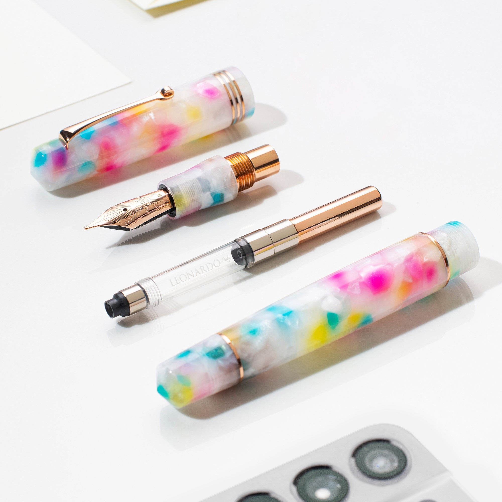Leonardo Momento Zero Fountain Pen - Confettini RGT  #6