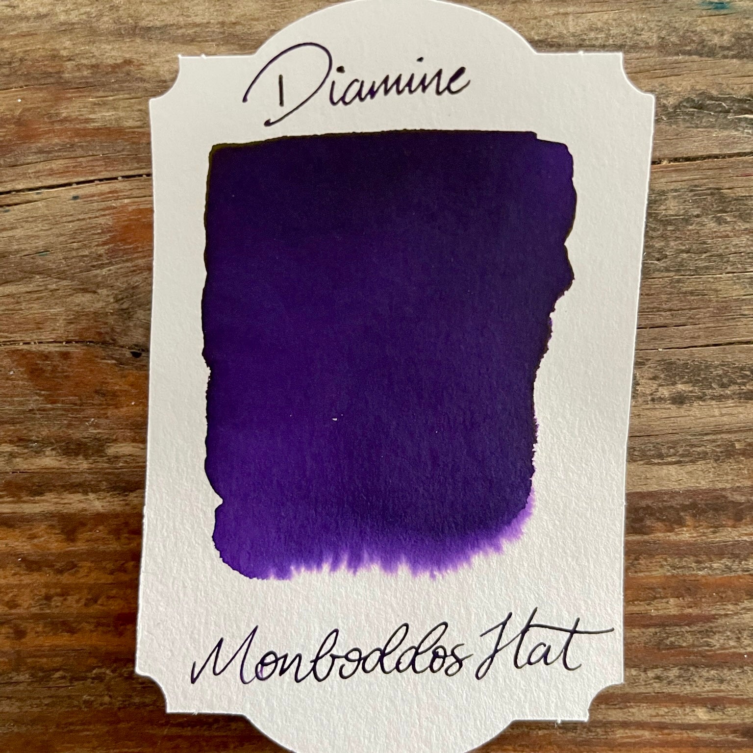 Diamine Monboddo&#39;s Hat Ink review