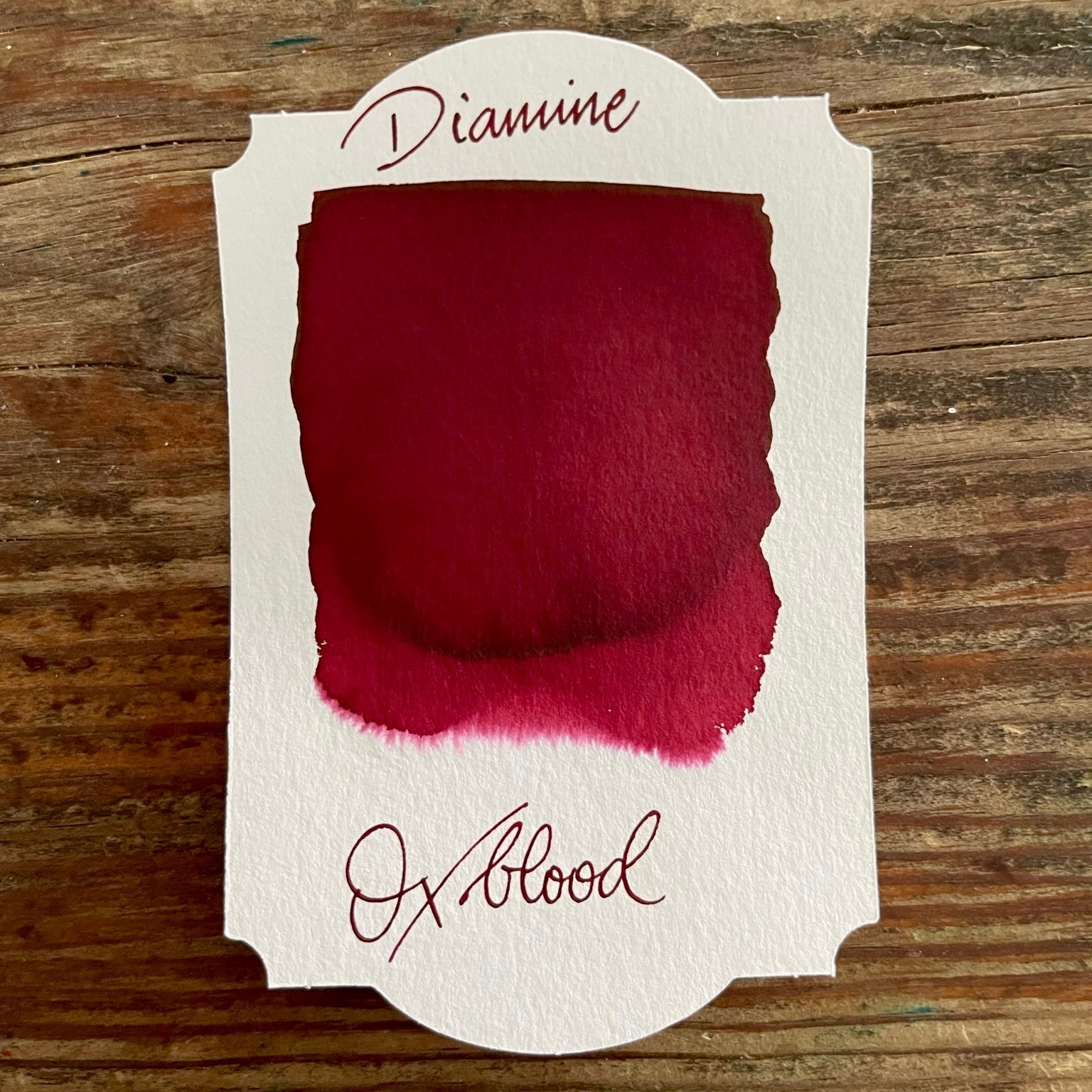 Diamine Oxblood Ink review