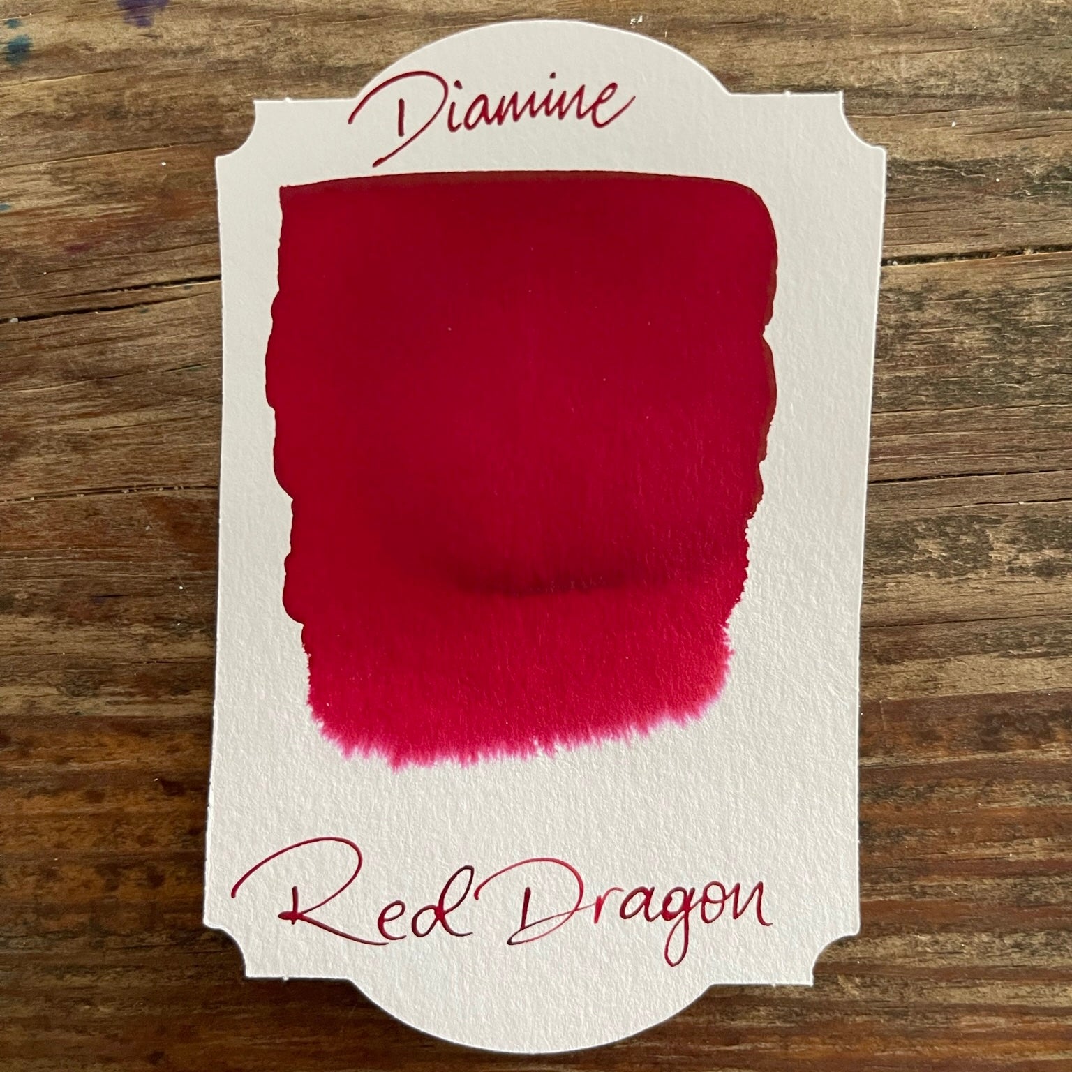 Diamine Red Dragon Ink review