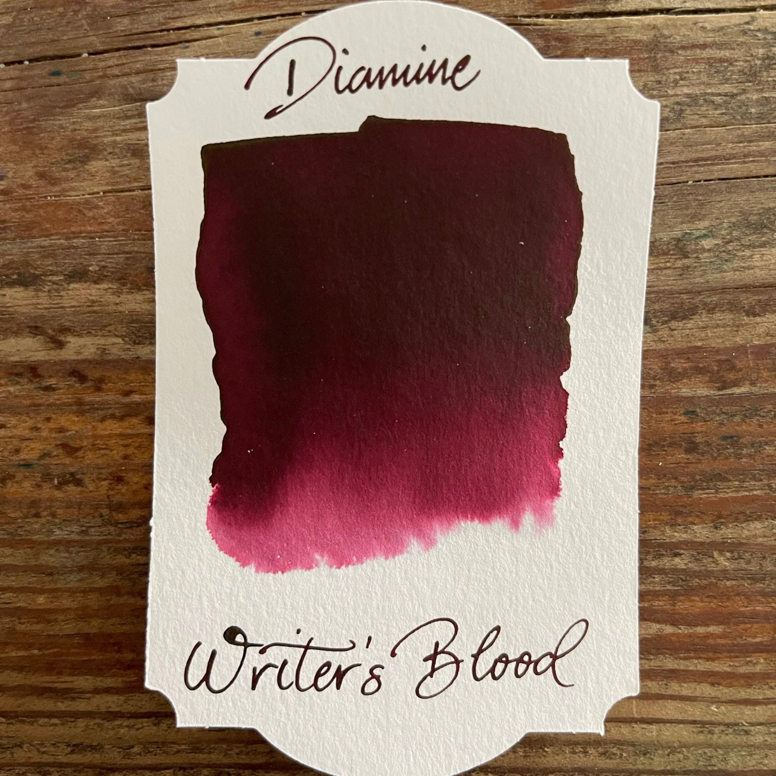 Diamine Writer&#39;s Blood Ink review