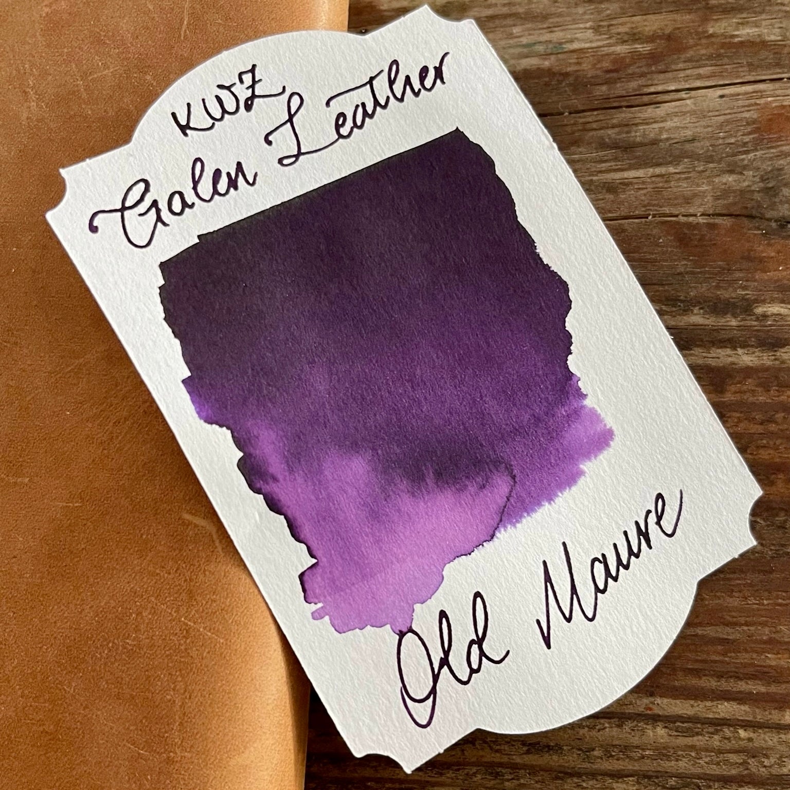 KWZ x Galen Old Mauve Mürekkep