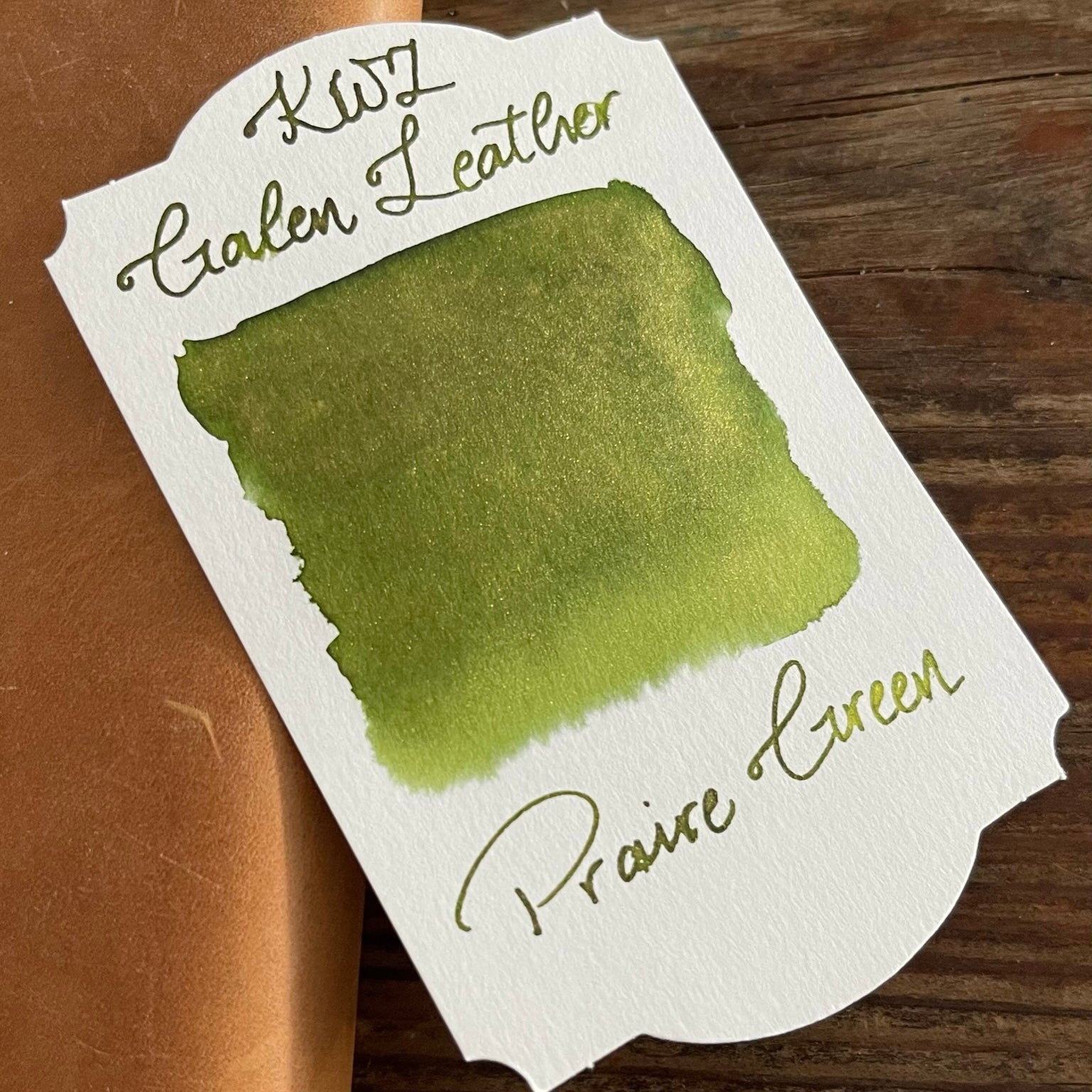 KWZ x Galen Prairie Green Mürekkep