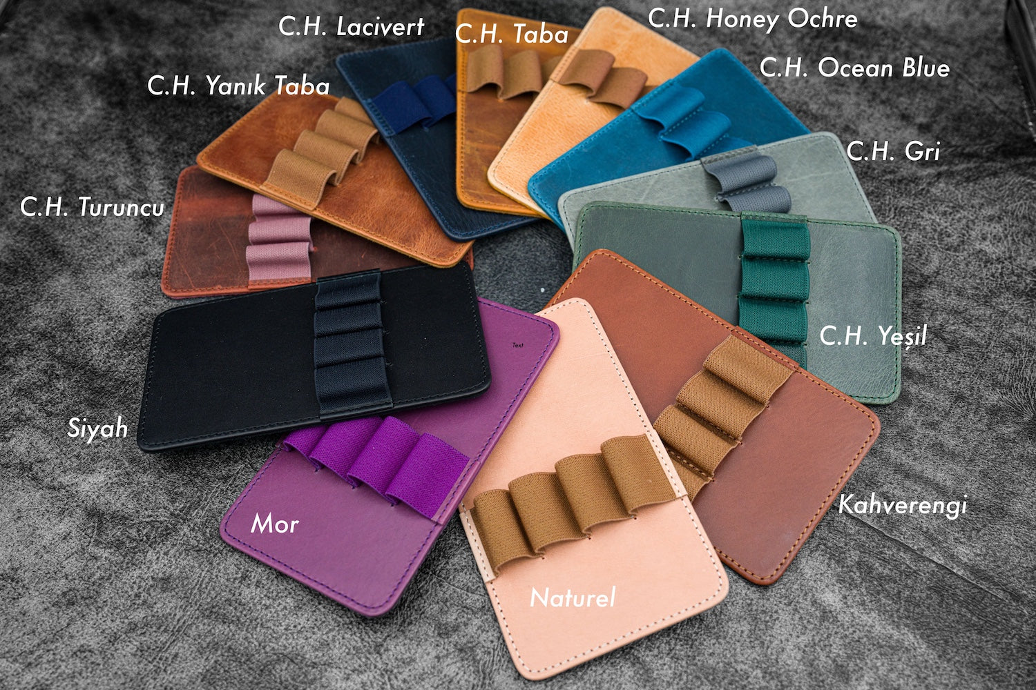 Deri 4 Bölmeli Kalem İçliği (Yedek)