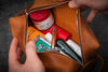 Leather Classic Dopp Kit &amp; Travel Toiletry Bag - Crazy Horse Tan-Galen Leather